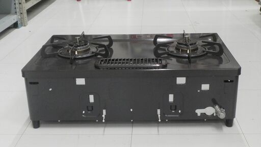 2018年製 パロマ LP ガステーブル IC-N86B-R 右強火 二口  