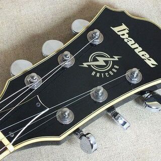 【苫小牧バナナ】Ibanez/アイバニーズ フルアコ エレキギター BOXギター AF75-BS-12-01 ソフトケース付き 音出しOK♪