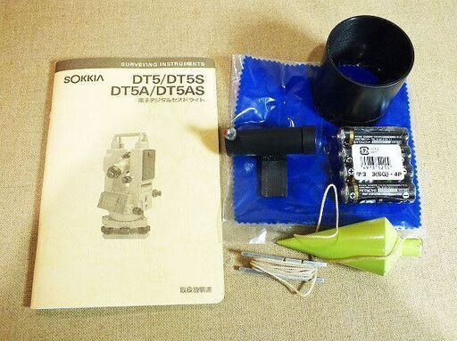 苫小牧バナナ】通電OK SOKKIA/ソキア デジタル 電子セオドライト DT5S