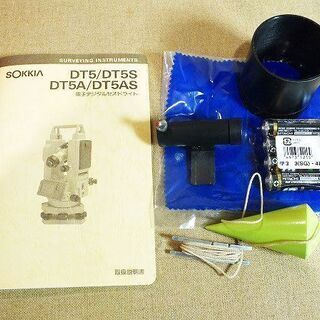 苫小牧バナナ】通電OK SOKKIA/ソキア デジタル 電子セオドライト DT5S 