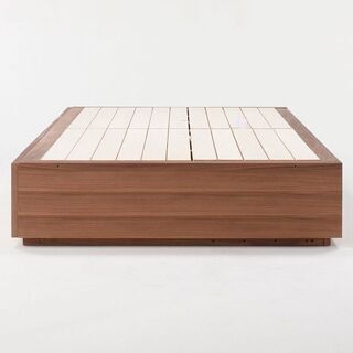 無印良品 収納付ダブルベッド