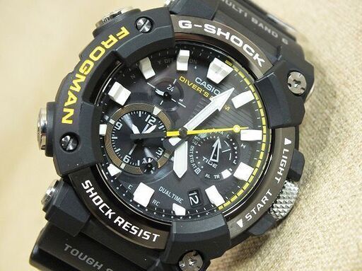 【苫小牧バナナ】カシオ/CASIO G-SHOCK/Gショック MASTER OF Gシリーズ FROGMAN フロッグマン GWF-A1000-1AJF 保証期間あり♪