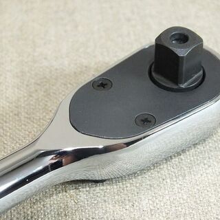 【苫小牧バナナ】KTC/ネプロス ミラーネプロス 発売20周年アニバーサリーモデル 革柄 ラチェットハンドル NTBR390KW20 美品♪