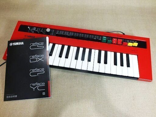 【苫小牧バナナ】ヤマハYAMAHA シンセサイザー MIDIコントローラー reface YC コンパクト ビンテージコンボオルガン 動作OK 状態良好♪