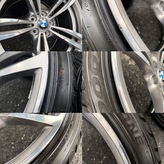 タイヤ、ホイール ＢＭＷ　Ｍ３＆Ｍ４純正　１９インチ　Ｅ９０系３シリーズへの流用に♪