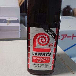 超お🉐！かのロウリーズの岩塩🇺🇲　ちょっとウマ味が違う!?