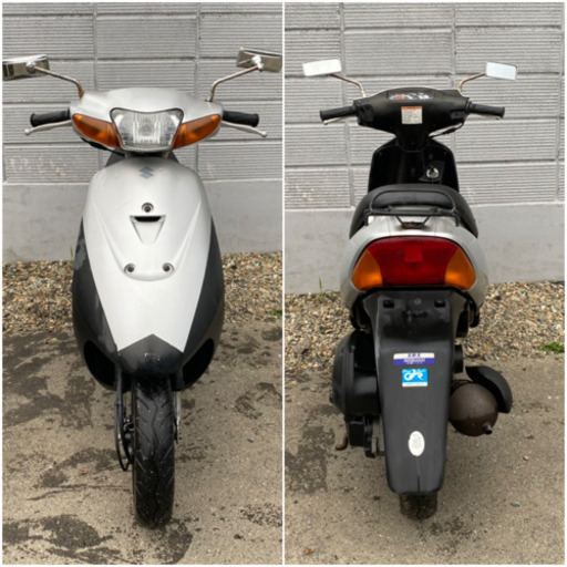 ☆レッツ2.快速2ストモデル☆バッテリー・シートなど新品交換^_^