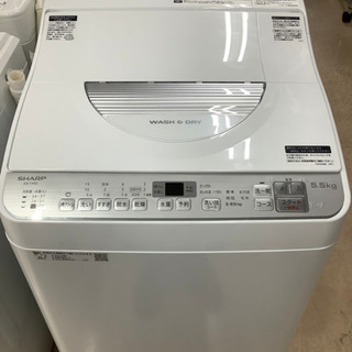 安心の1年間保証付!! 【シャープ19年製】 全自動洗濯機 【トレファク
