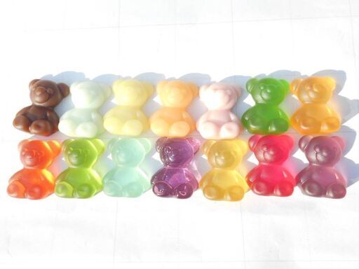 ハンドメイド くま スイーツ デコ キャンディー グミ 大量 パーツ 食品サンプル キーホルダー レジン ぜんざい 肥後大津の小物 その他 の中古 古着あげます 譲ります ジモティーで不用品の処分