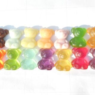 ハンドメイド くま スイーツ デコ キャンディー グミ 大量 パーツ 食品サンプル キーホルダー レジン ぜんざい 肥後大津の小物 その他 の中古 古着あげます 譲ります ジモティーで不用品の処分
