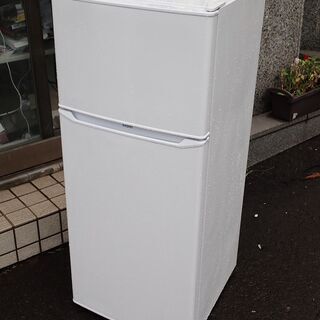 札幌 Haier ハイアール 130L 2ドア冷蔵庫 JR-N1...