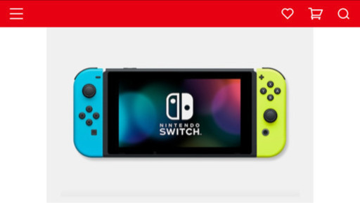 Nintendo Switch 新品　ストア限定　カスタマイズタイプ