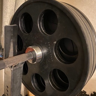 業務用オリンピックラバープレート　20キロ2枚