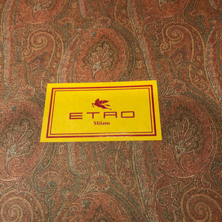 決まりました　ETRO エトロ　紳士 43サイズ　
