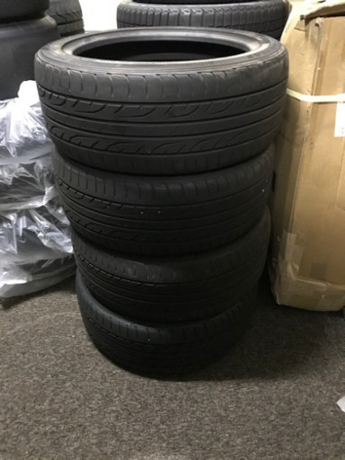 ダンロップ　235/45r18 12年製　DUNLOP 室内保管