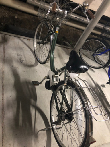 リサイクル自転車(2307-12) 電動アシスト自転車(サンヨー) 8Ah 26インチ