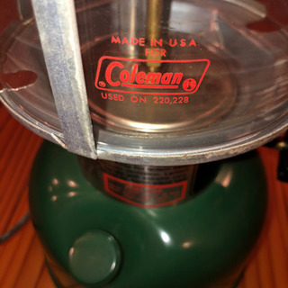 Coleman - コールマン1981年8月 220K 未点火 美品 ビンテージランタン Coleman 未使用未点火コールマン ビンテージ ランタン 220K
