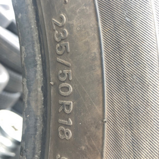 235/50R18夏タイヤ4本格安❣️アルファードヴェルファイア　RAV4等に