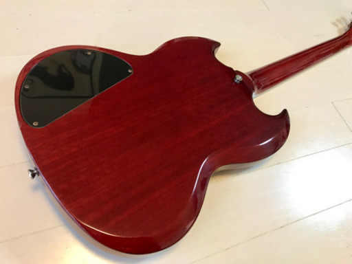 決まりました♪調整済♪初心者 女性にも エレキギター SG スタンダード