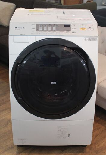 (Y)北大前! 札幌 引取 【状態良好!!】Panasonic/パナソニック ドラム式 洗濯乾燥機 NA-VX3700L 2016年製 家庭 左開き ダニバスター機能 洗濯/10kg 乾燥/6kg 中古