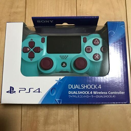 PS4 コントローラ 純正 ゲオ限定カラー ベリーブルー