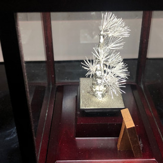 その他 東京銀器 純銀製 盆栽 松 (特小) 光則作