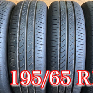 195/65R15・夏タイヤ4本　2018年　8,5分山　中古　プリウス　セレナなど 195/65R15・夏タイヤ4本 2018年 8,5分山 中古 プリウス セレナなど
