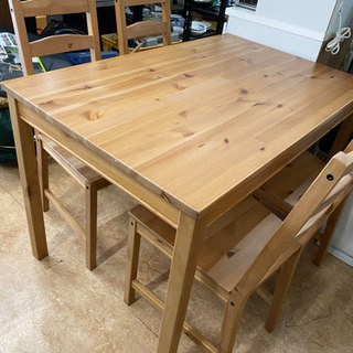 IKEA　ダイニングテーブルセット　中古　リサイクルショップ宮崎屋20.9.14