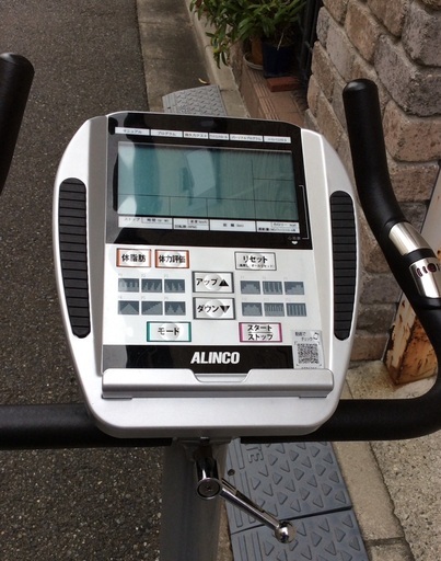 【RKGRE】特価！アルインコ/プログラムバイク/AFB6215/中古/近隣は配達OK RKGRE】特価！アルインコ/プログラムバイク/AFB6215//近隣は配達OK