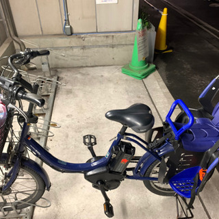 ヤマハ Pas Babby 2013年モデル中古 紺色 電動自転車の通販はau PAY 