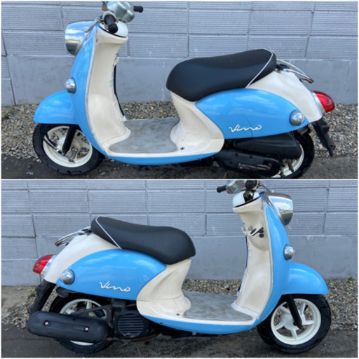 ☆ビーノ低燃費4スト☆走行少ない☆イロイロ整備で快調です！50cc原付
