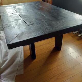 【9月20日まで】手作りの木製ローテーブル