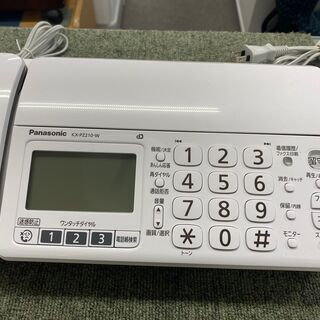 保証付き　パナソニック　ファックス電話　KX-PZ210   リ...