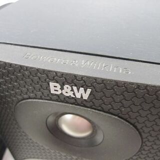 B&W スピーカーシステム DM600 S3 ブラック 黒 ブックシェルフ