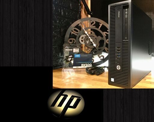 売約済み。ご覧頂きありがとうございました。【一宮市で！Windows10搭載機！デスクトップPC HP 第６世代 クアッドコア core i5 DDR4規格 新品メモリ8GB／新品SSD】一宮市のパソコン屋 Mr.Carnival（ミスカニ）です！パソコン修理・中古パソコン販売店【クレカ\u0026PayPay使えます！】店頭在庫PCのご紹介です！受け渡しは店舗にて(^^)/【デスクトップパソコン EliteDesk　デスクトップ】