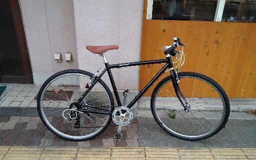 WEEKEND BIKES 700cクロスバイク アルミ/7speed/ブラック