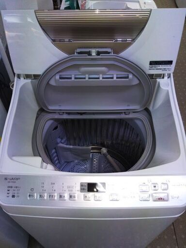 シャープ タテ型洗濯乾燥機 ES-TX5B-N 2018年製