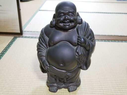 布袋さんと恵比寿さんの置物 布袋さんと恵比寿さんの置物