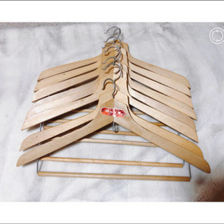 【ネット決済】木製ハンガー　ウッドハンガー