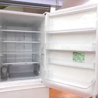 冷蔵庫 363L 2019年製 東芝 GR-R36SXV(EW) ホワイト ガラスドア 300L 