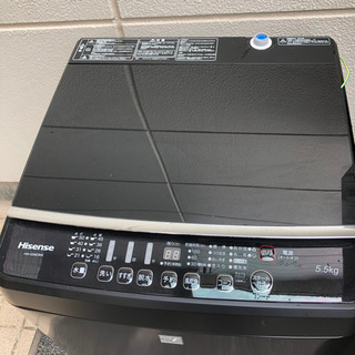 美品　5.5 2019年製　洗濯機