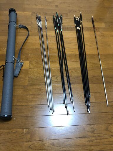 売却決定】【値下げ】弓道 弓 肥後蘇山カーボン 伸弓19㎏