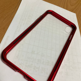 スマホケース　両面磁力ケース　美品　RED iphone11/XR