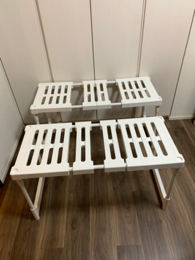 お引取先決まりました ニトリ押入れ整理ラック押入れ内布団や箱収納に便利でした うさじゃ 車道の家具の中古あげます 譲ります ジモティーで不用品の処分