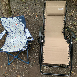 コールマン インフィニティチェア マップ柄チェア