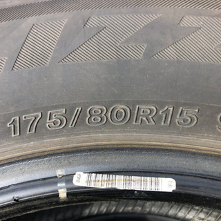 175/80R15美品BS4本セット❣️テリオスキッドパジェロミニなどに 175/80R15美品BS4本セット❣️テリオスキッドパジェロミニなどに