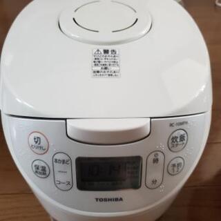 【ネット決済・配送可】TOSHIBA　炊飯器　5.5合炊き