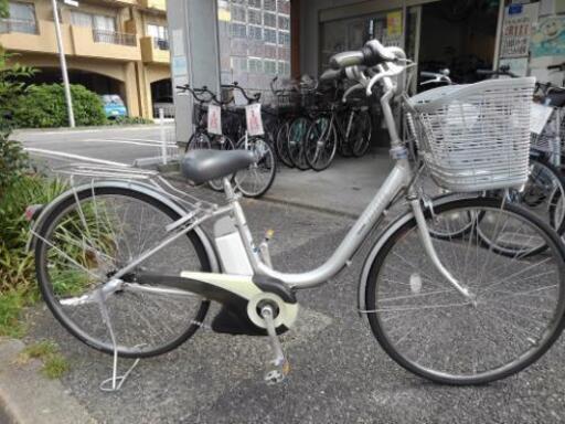 中古電動自転車 １１４５　超安心の新品バッテリー4.0A付！試乗OK！ブリヂストン 　アシスタ　A6L82    充電器付
