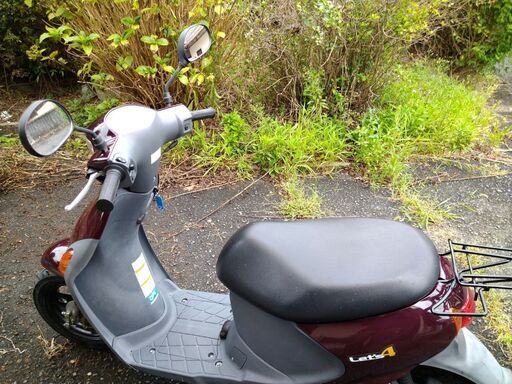 前後タイヤ新品 レッツ4 ｲﾝｼﾞｪｸｼｮﾝ CA45A 調子良い 4ST 50cc 原付