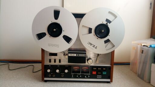 オープンテープデッキ TEAC A-3300S ２トラック３８m/s